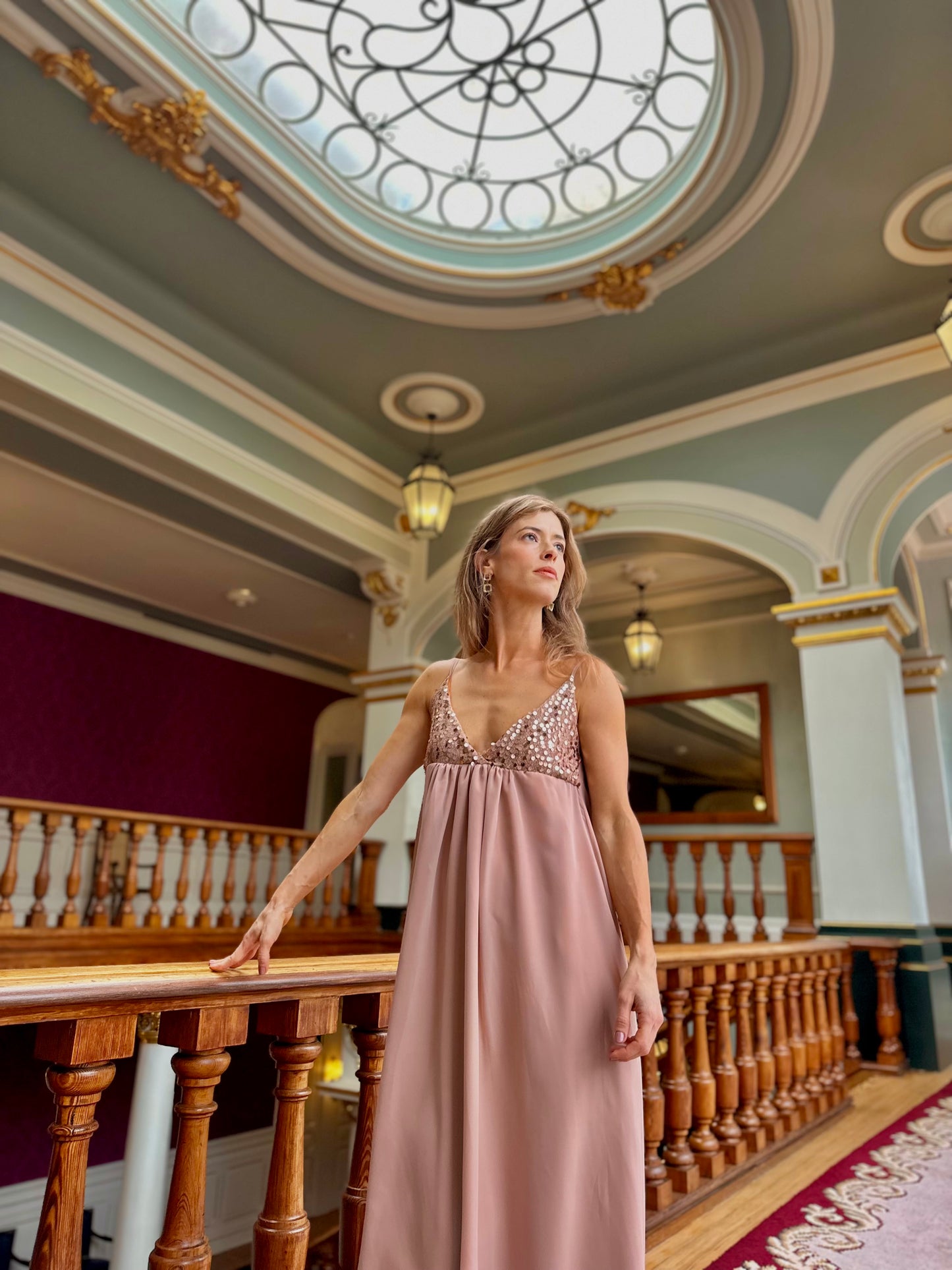 Vestido Rosé Mystique
