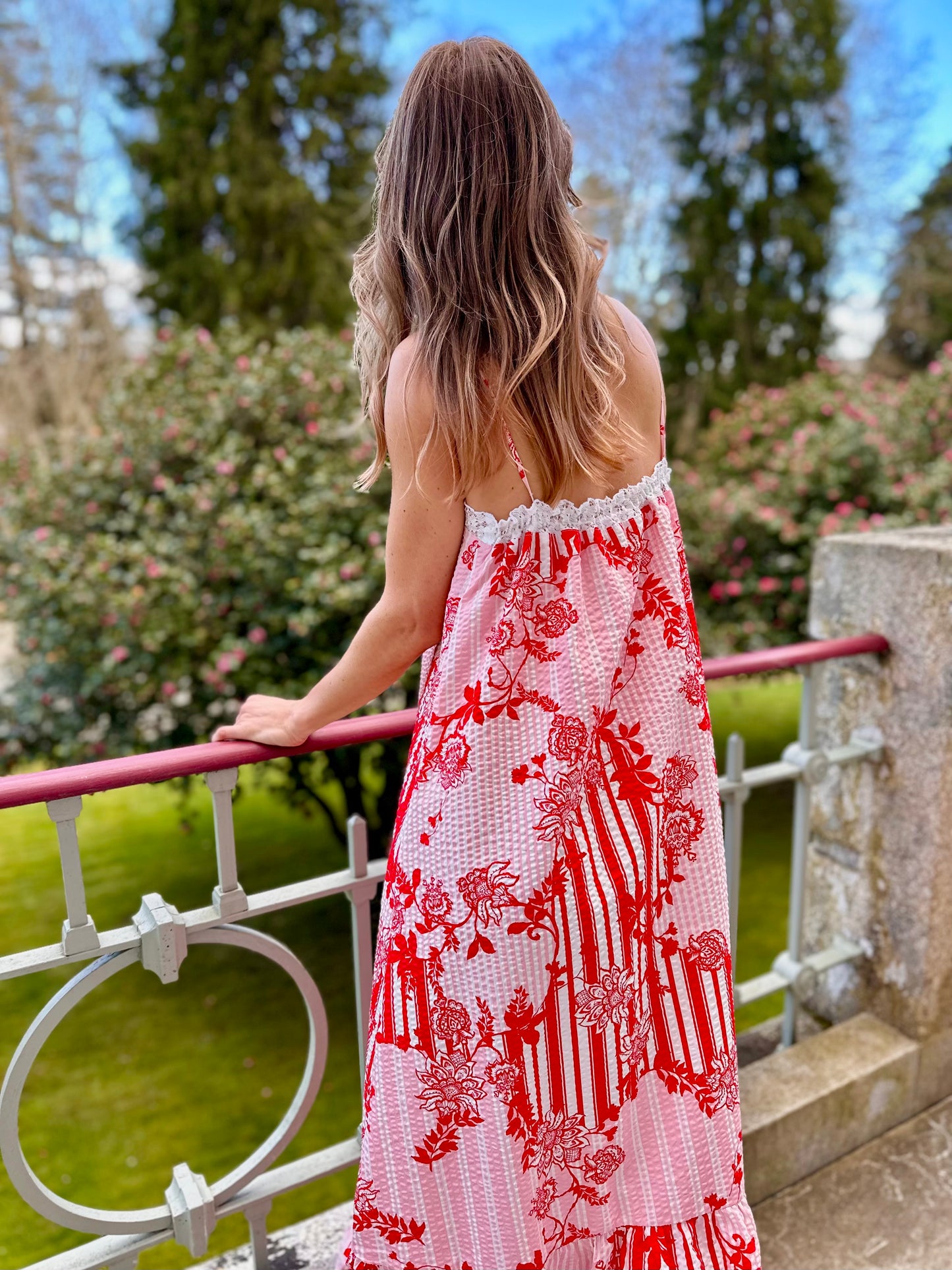 Vestido Fleur Rouge