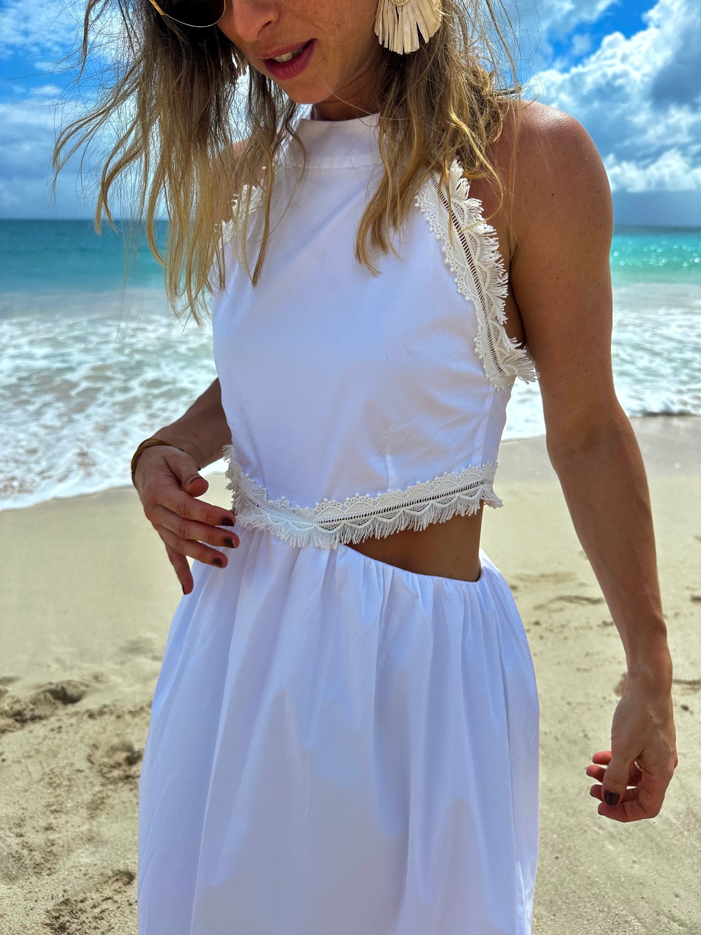 Golden Bloom Dress