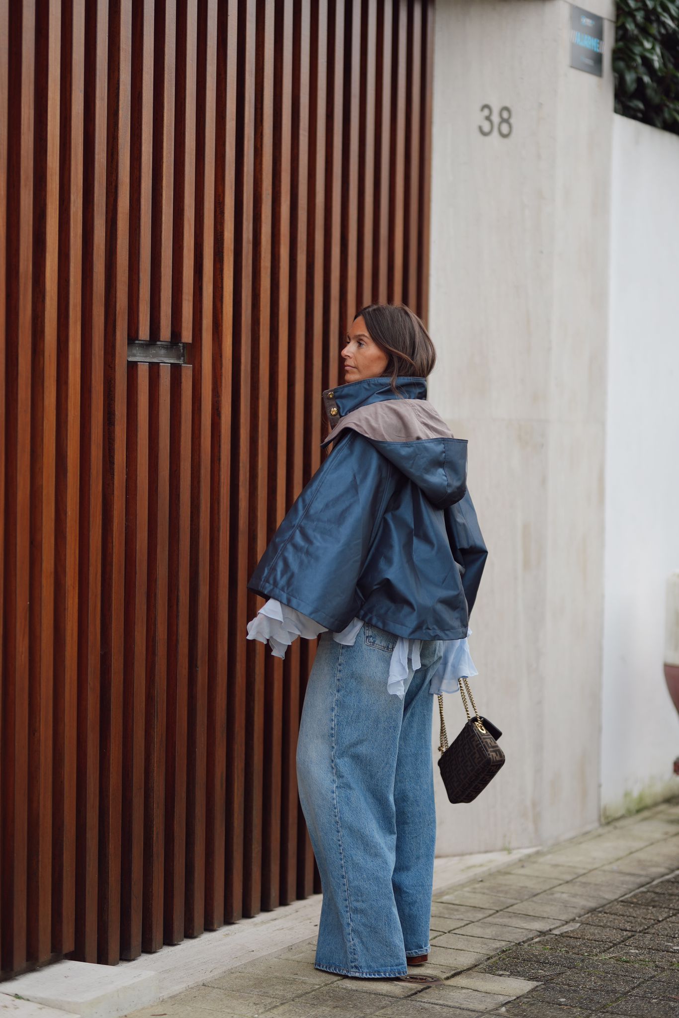 Boho Cape | Navy Blue