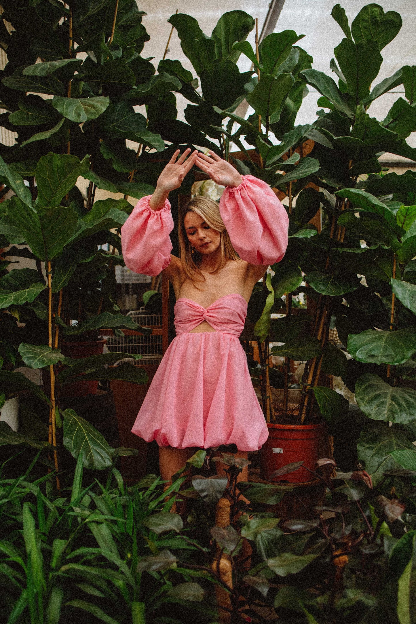 Balloon Dress| Bubblegum pink