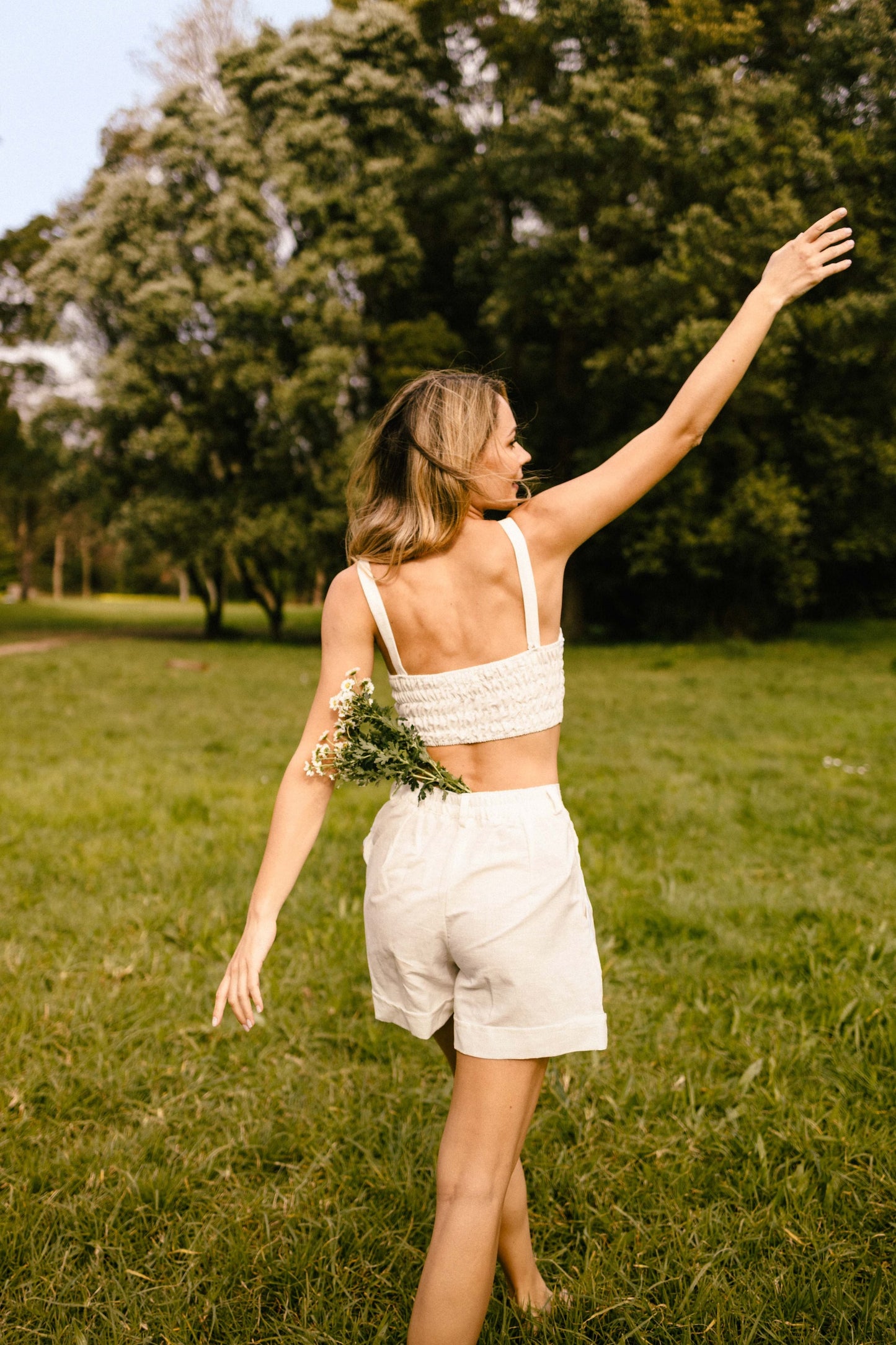 Sunrise Shorts | Linen Fabric