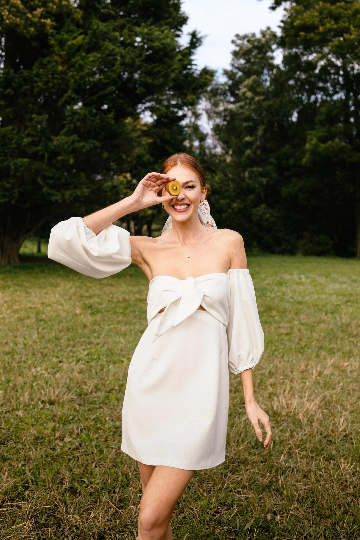 Bliss Dress | White