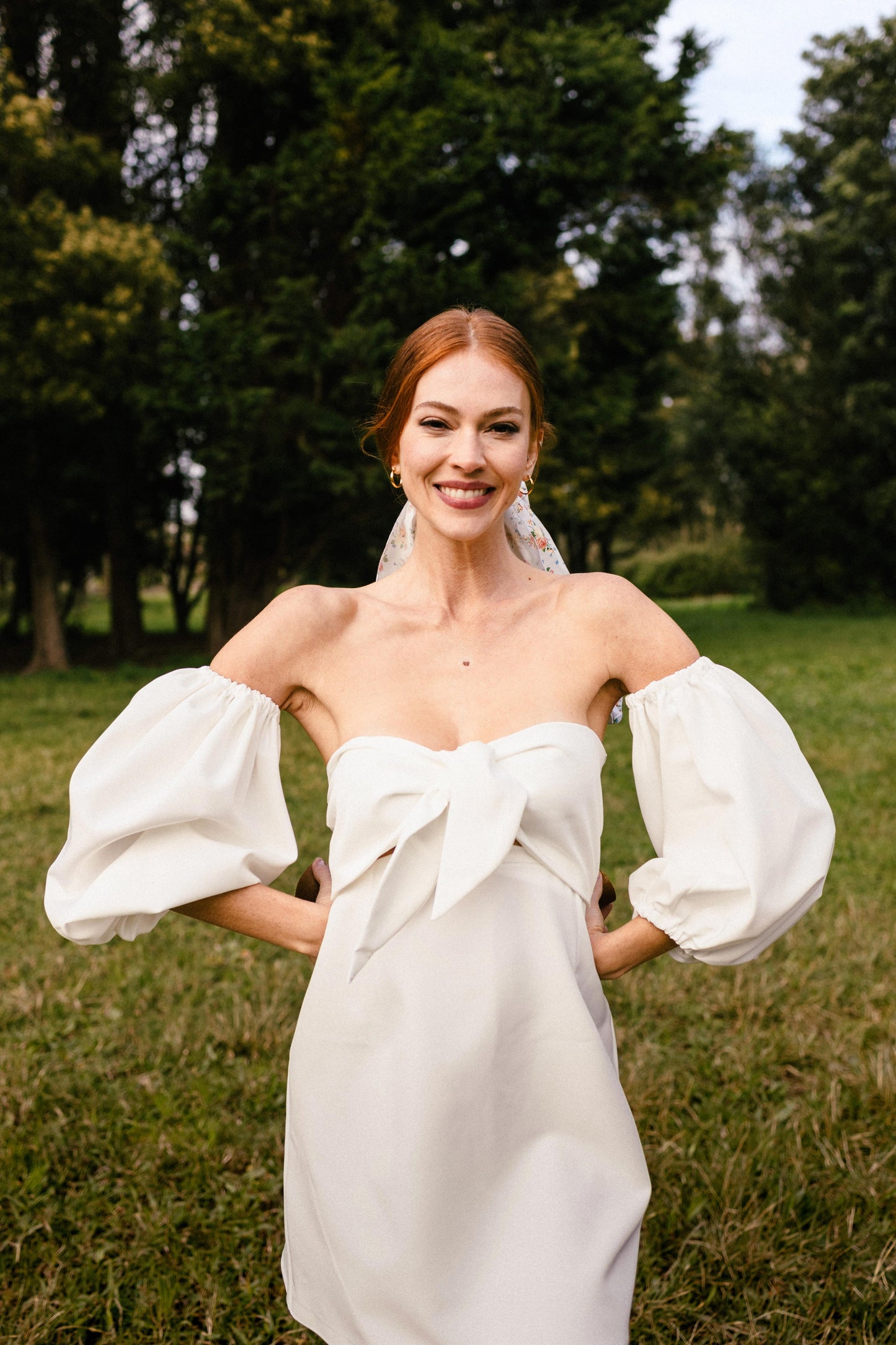 Bliss Dress | White