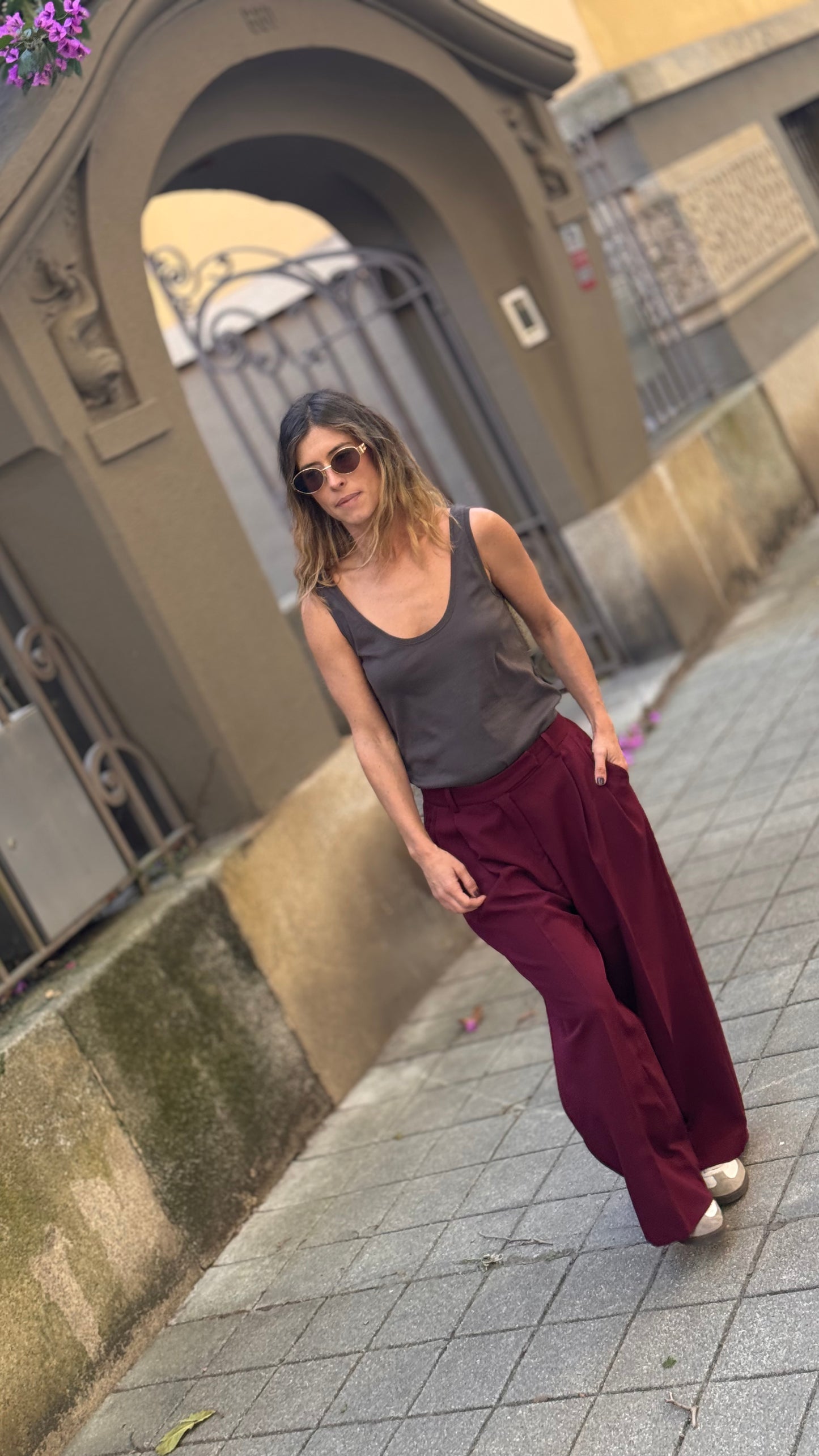 Lovely Trousers | Cherry Red