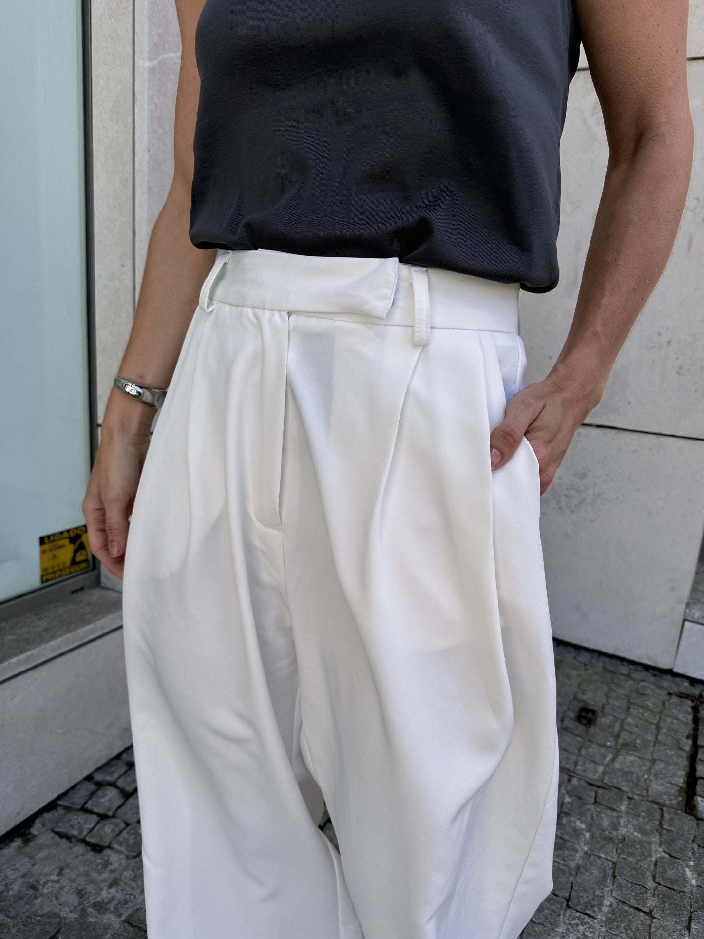 Lovely Trousers | White