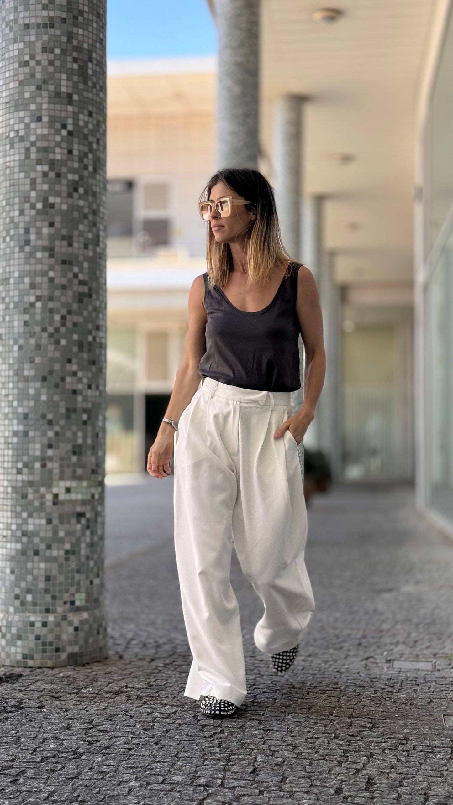 Lovely Trousers | White