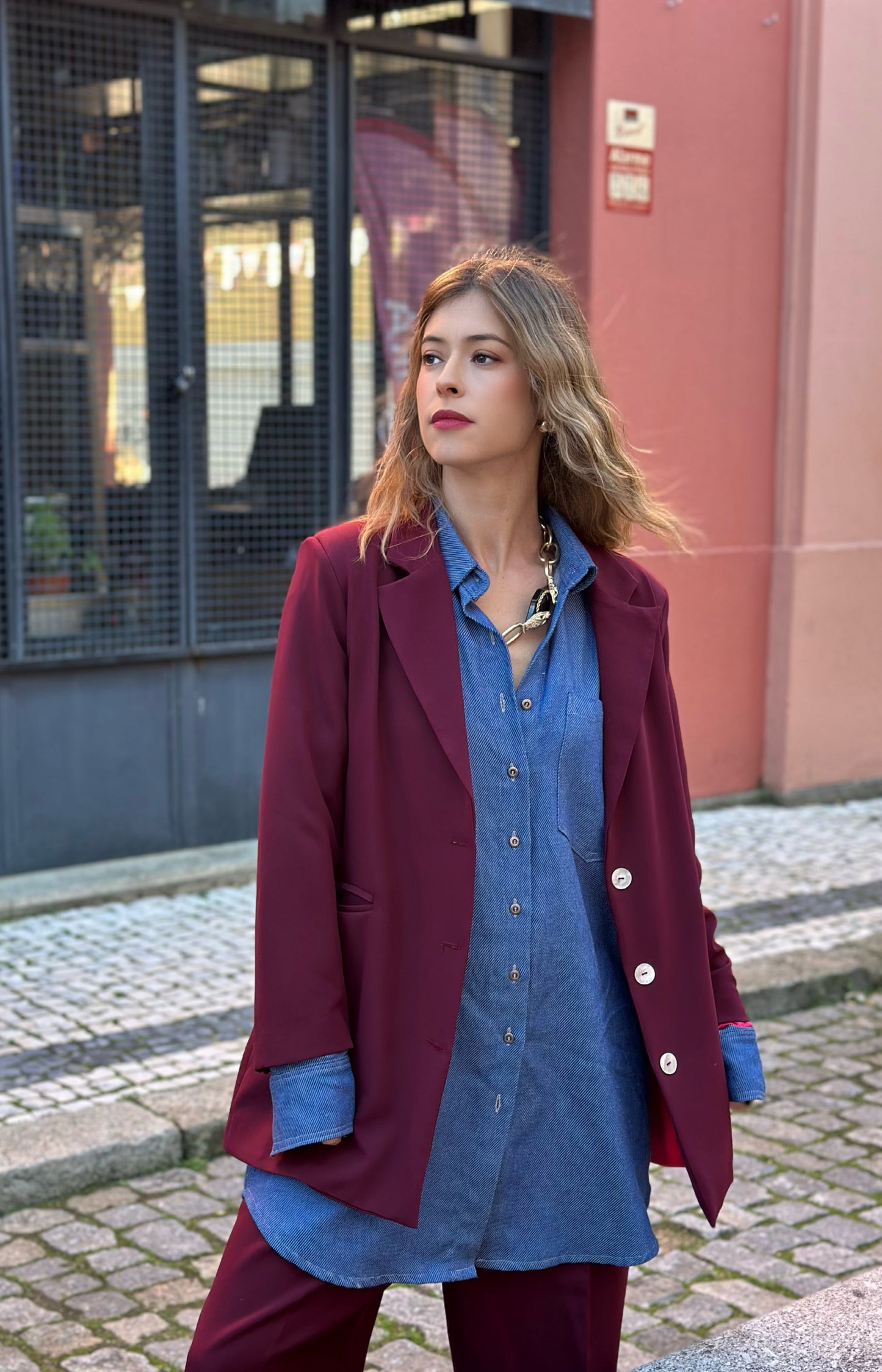 Misses Soft Denim Shirt