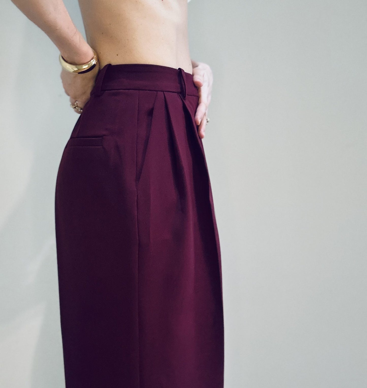 Lovely Trousers | Cherry Red