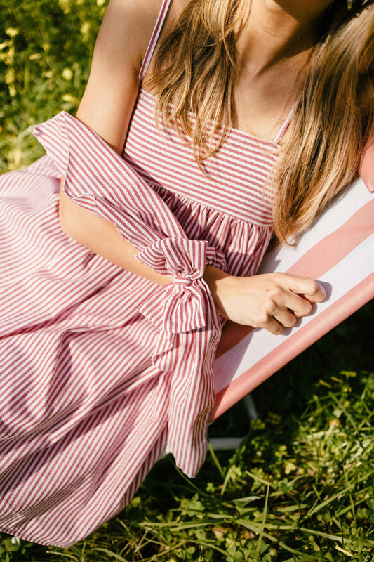 Fresh Scrunchie | Red Striped